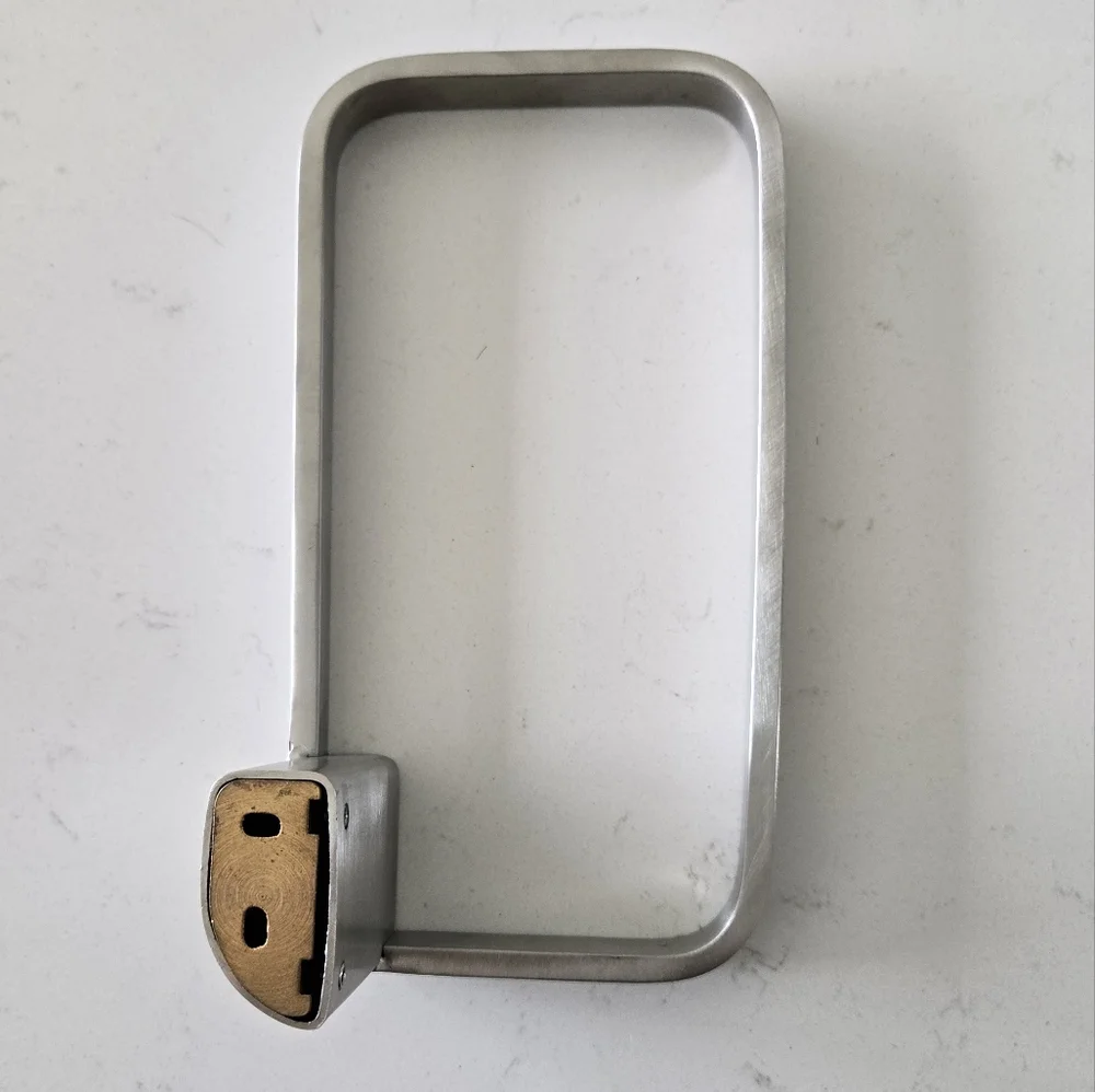 MODERN Silver Towel Ring